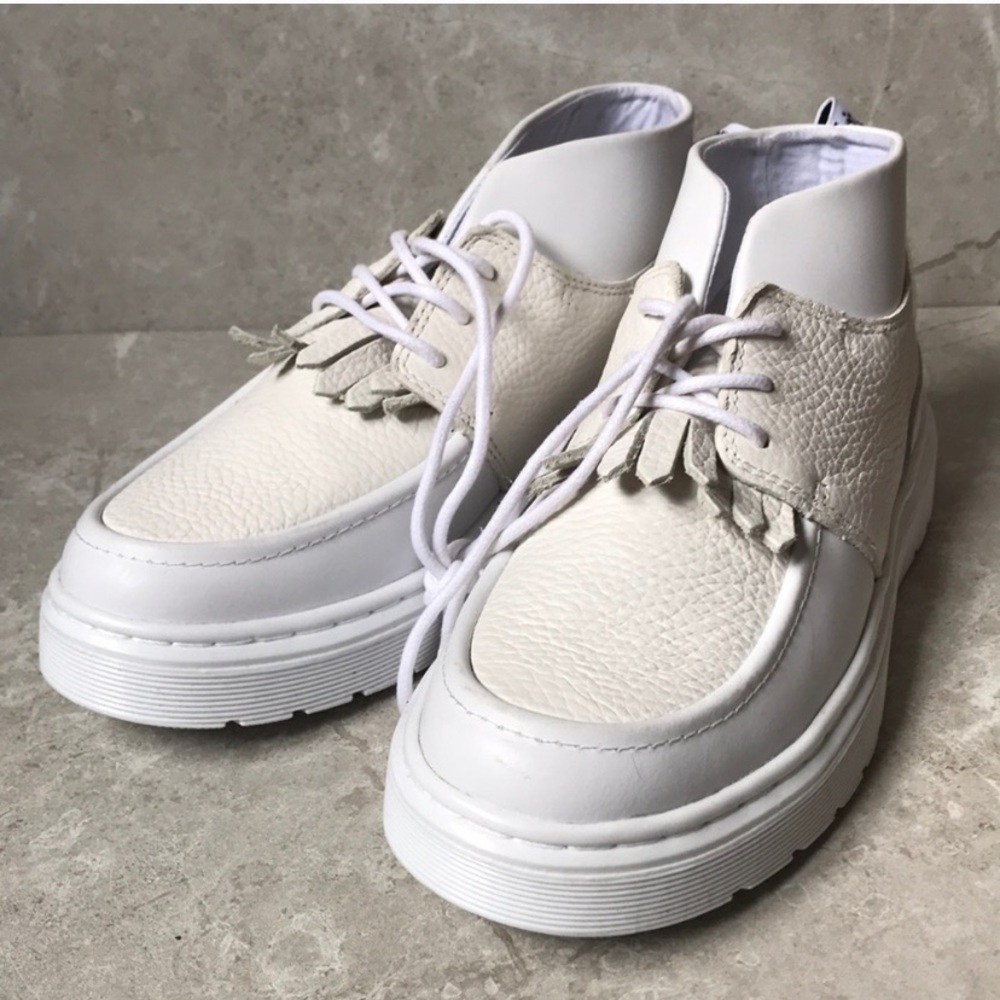 NEW Doc Martens Jemima white bootie
